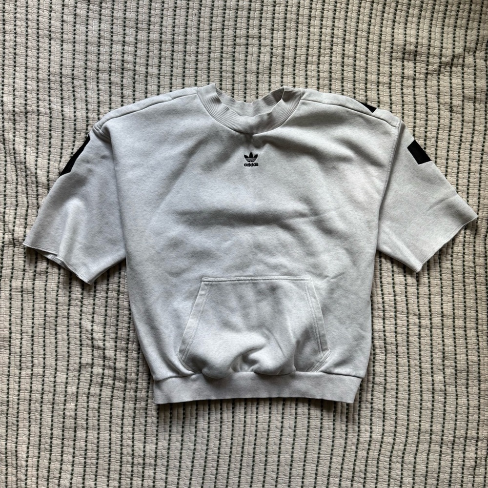 Adidas short sleeve sweatshirt